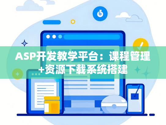 ASP开发教学平台：课程管理+资源下载系统搭建