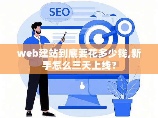 web建站到底要花多少钱,新手怎么三天上线？