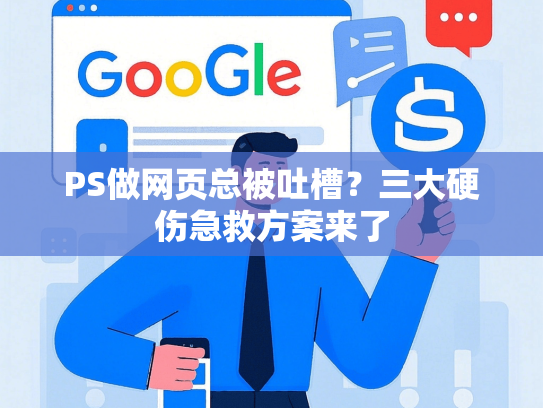 PS做网页总被吐槽？三大硬伤急救方案来了