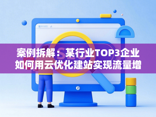案例拆解：某行业TOP3企业如何用云优化建站实现流量增长-第1张图片