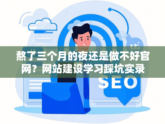 熬了三个月的夜还是做不好官网？网站建设学习踩坑实录-第1张图片