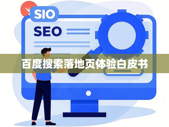 百度搜索落地页体验白皮书