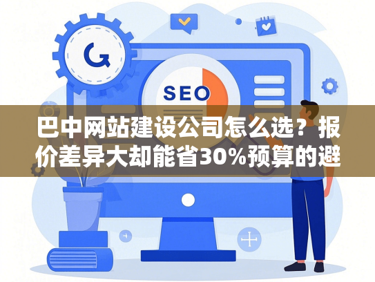 巴中网站建设公司怎么选？报价差异大却能省30%预算的避坑指南