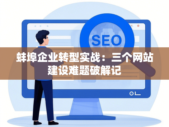 蚌埠企业转型实战：三个网站建设难题破解记