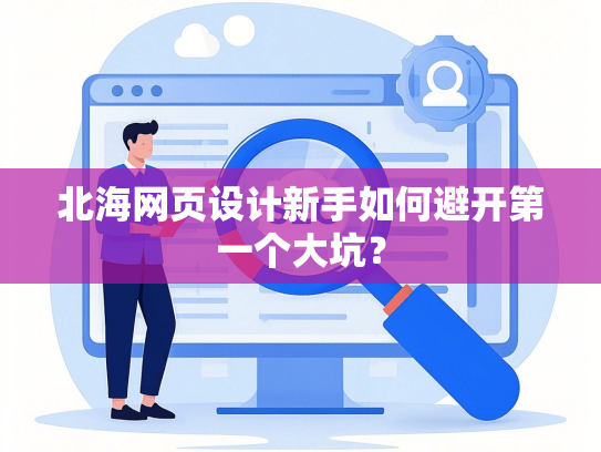 北海网页设计新手如何避开第一个大坑？