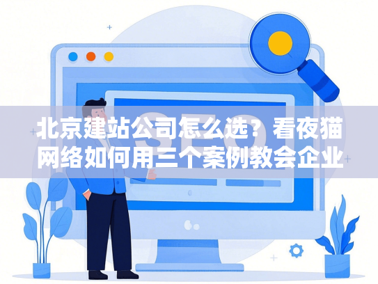 北京建站公司怎么选？看夜猫网络如何用三个案例教会企业避坑