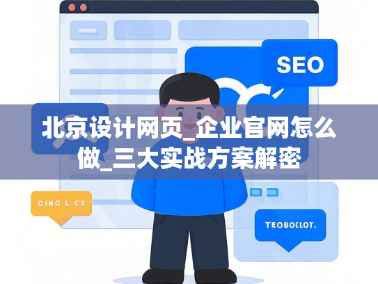北京设计网页_企业官网怎么做_三大实战方案解密