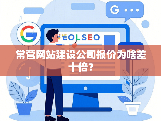 常营网站建设公司报价为啥差十倍？