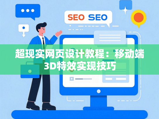 超现实网页设计教程：移动端3D特效实现技巧
