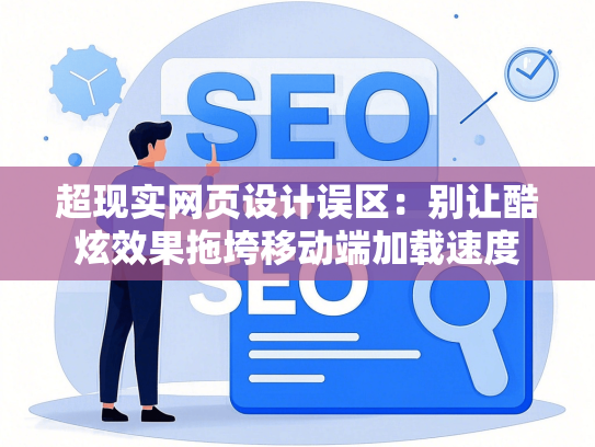 超现实网页设计误区：别让酷炫效果拖垮移动端加载速度