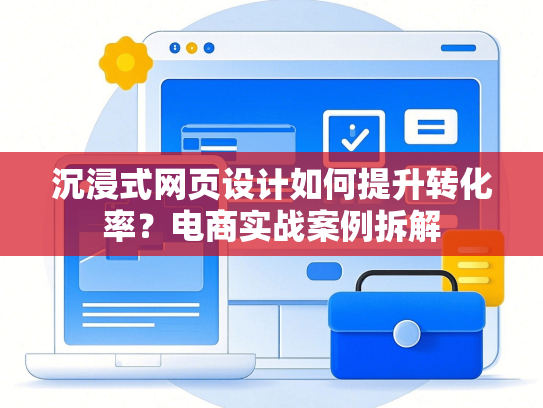 沉浸式网页设计如何提升转化率？电商实战案例拆解