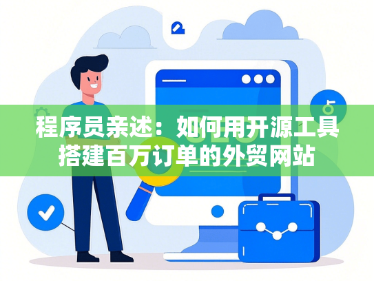 程序员亲述：如何用开源工具搭建百万订单的外贸网站