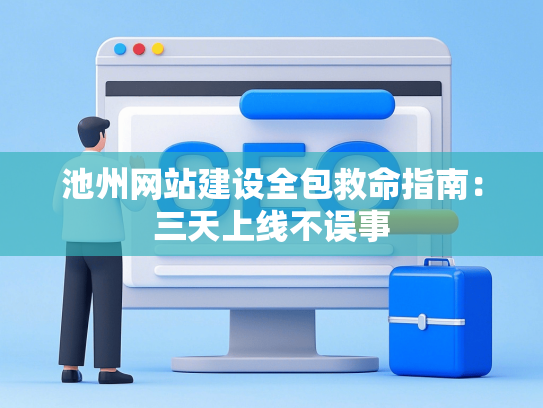 池州网站建设全包救命指南：三天上线不误事