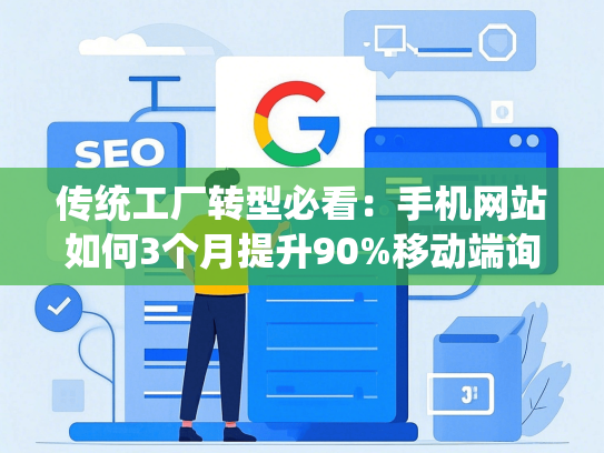 传统工厂转型必看：手机网站如何3个月提升90%移动端询盘？-第1张图片