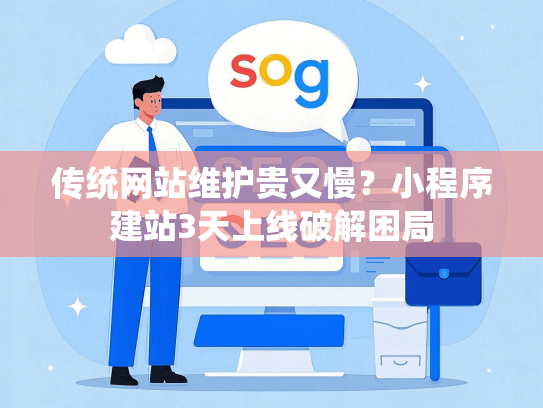 传统网站维护贵又慢？小程序建站3天上线破解困局