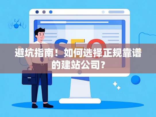 避坑指南！如何选择正规靠谱的建站公司？