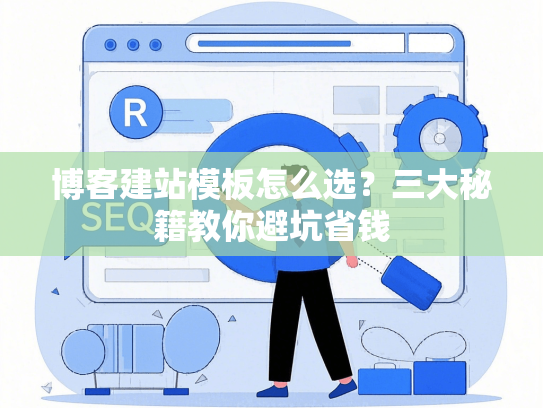 博客建站模板怎么选？三大秘籍教你避坑省钱-第1张图片