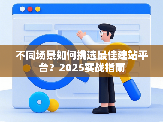 不同场景如何挑选最佳建站平台？2025实战指南-第1张图片