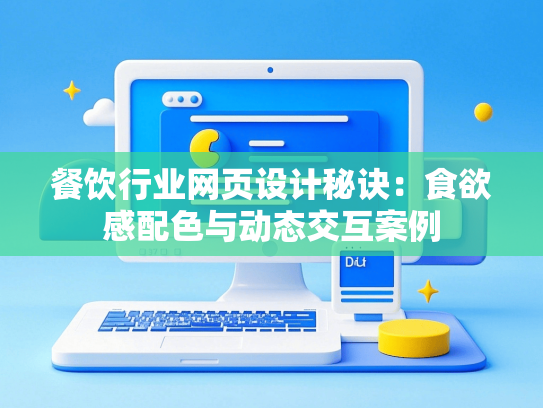 餐饮行业网页设计秘诀：食欲感配色与动态交互案例