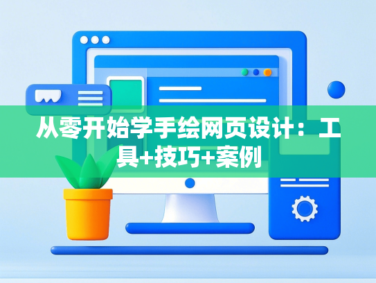 从零开始学手绘网页设计：工具+技巧+案例