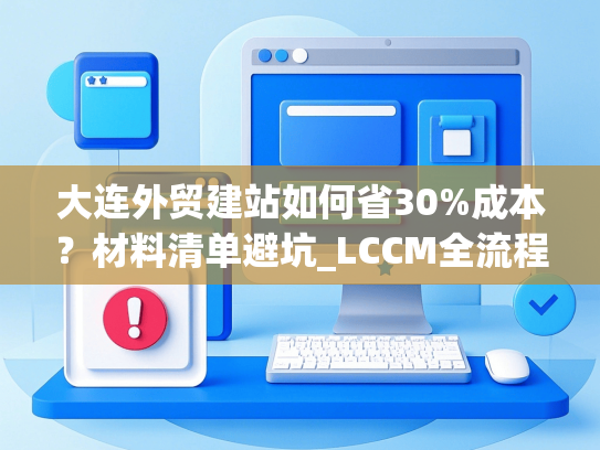 大连外贸建站如何省30%成本？材料清单避坑_LCCM全流程解析
