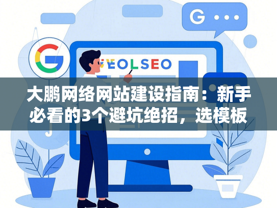大鹏网络网站建设指南：新手必看的3个避坑绝招，选模板还是定制？