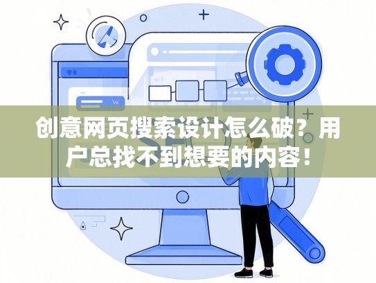 创意网页搜索设计怎么破？用户总找不到想要的内容！