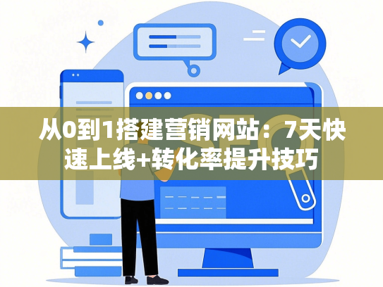 从0到1搭建营销网站：7天快速上线+转化率提升技巧-第1张图片