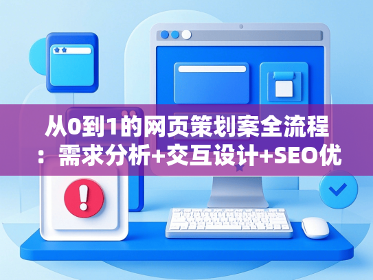 从0到1的网页策划案全流程：需求分析+交互设计+SEO优化-第1张图片