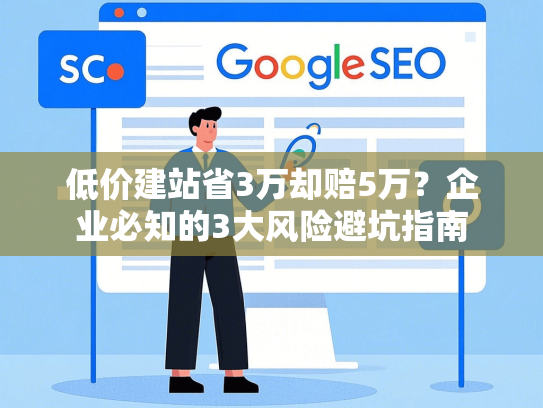 低价建站省3万却赔5万？企业必知的3大风险避坑指南