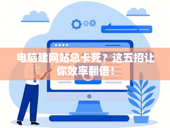 电脑建网站总卡死？这五招让你效率翻倍！