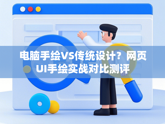 电脑手绘VS传统设计？网页UI手绘实战对比测评