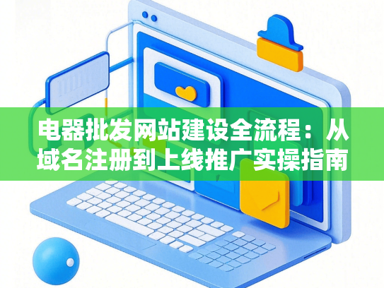 电器批发网站建设全流程：从域名注册到上线推广实操指南