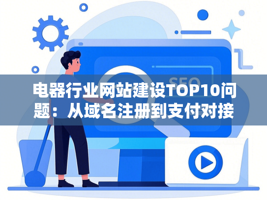电器行业网站建设TOP10问题：从域名注册到支付对接