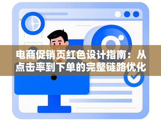 电商促销页红色设计指南：从点击率到下单的完整链路优化