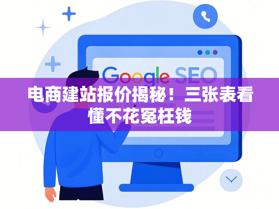 电商建站报价揭秘！三张表看懂不花冤枉钱