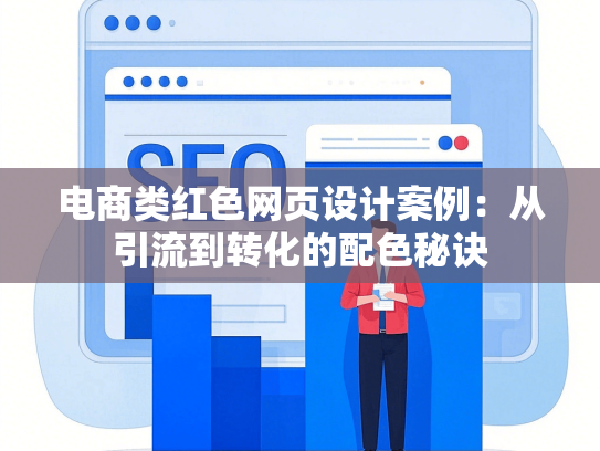 电商类红色网页设计案例：从引流到转化的配色秘诀