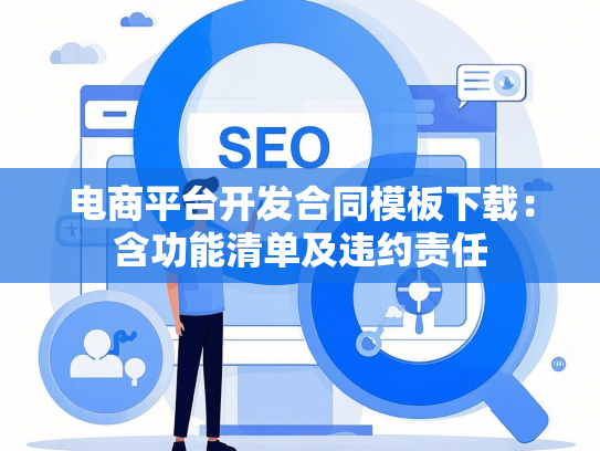 电商平台开发合同模板下载：含功能清单及违约责任