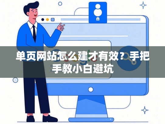 单页网站怎么建才有效？手把手教小白避坑