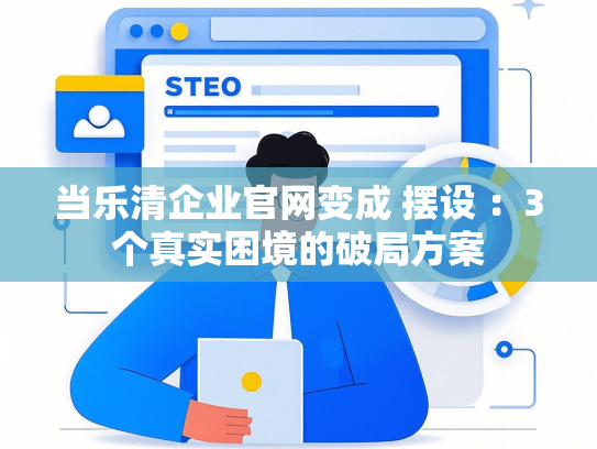 当乐清企业官网变成 摆设 ：3个真实困境的破局方案