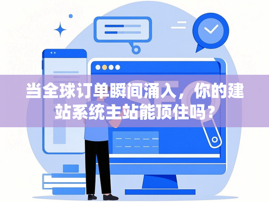 当全球订单瞬间涌入，你的建站系统主站能顶住吗？