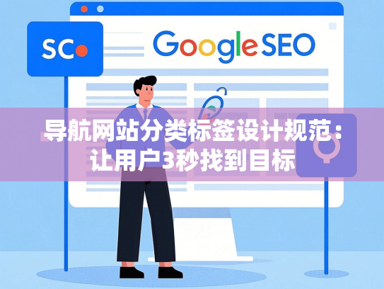 导航网站分类标签设计规范：让用户3秒找到目标