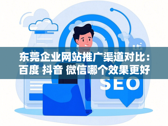 东莞企业网站推广渠道对比：百度 抖音 微信哪个效果更好-第1张图片