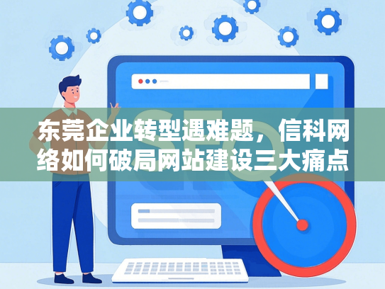 东莞企业转型遇难题，信科网络如何破局网站建设三大痛点？-第1张图片