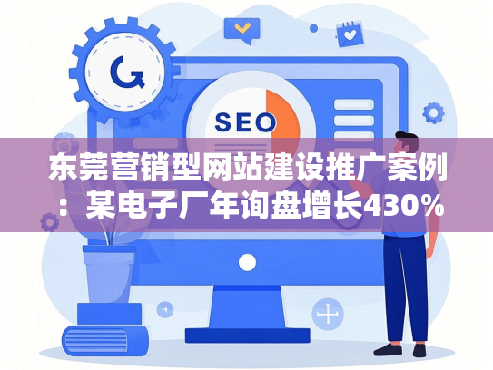 东莞营销型网站建设推广案例：某电子厂年询盘增长430%-第1张图片