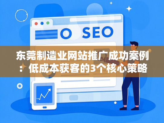 东莞制造业网站推广成功案例：低成本获客的3个核心策略