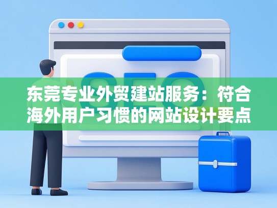 东莞专业外贸建站服务：符合海外用户习惯的网站设计要点