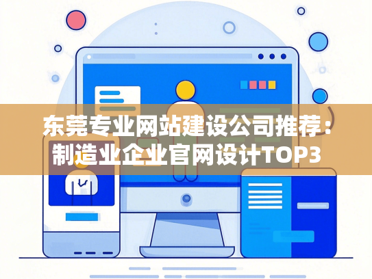 东莞专业网站建设公司推荐：制造业企业官网设计TOP3