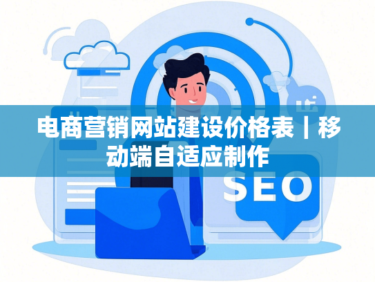 电商营销网站建设价格表｜移动端自适应制作