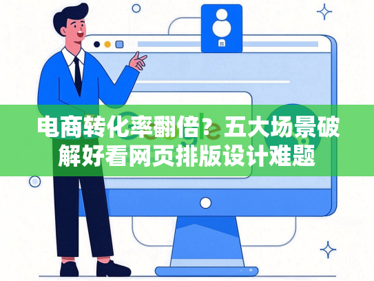 电商转化率翻倍？五大场景破解好看网页排版设计难题-第1张图片